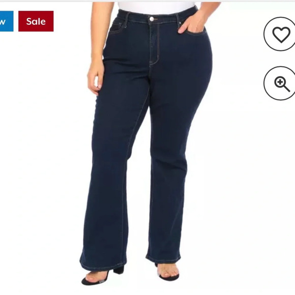 Nanette Lepore Belle High Rise Bootcut Jean NEW 16 - Picture 1 of 12